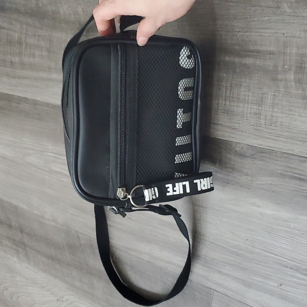 Black handbags